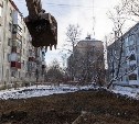Мэр Южно-Сахалинска остановил сомнительное "благоустройство" между домами на Фабричной
