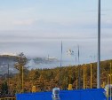 Туман над Южно-Сахалинском сняли с высоты "Горного воздуха", и это завораживает