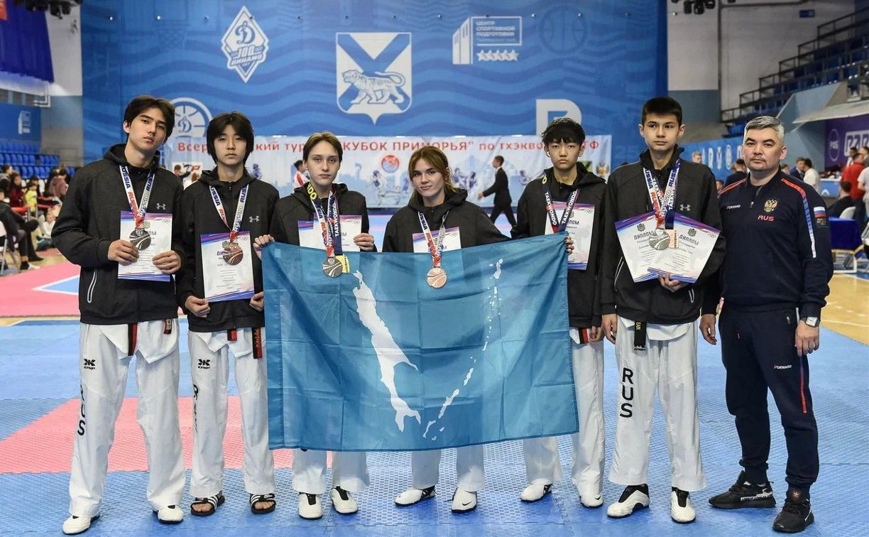 Сахалинские тхэквондисты завоевали 36 медалей на "Кубке Приморья 2023"