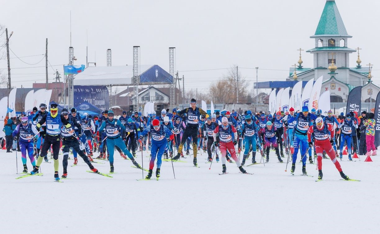При поддержке "Роснефти" на Сахалине прошла одна из крупнейших лыжных гонок в регионе