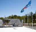 На Сахалине продолжается благоустройство мемориала в честь воинов СВО