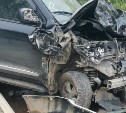 Два нарушителя нашли друг друга: в Тымовском районе произошло ДТП