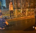 Универсал сбил женщину и скрылся с места ДТП в Южно-Сахалинске