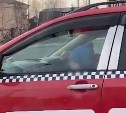 Сахалинского таксиста поймали на перевозке непристёгнутого малыша