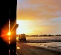 Самолёт столкнулся со стеной ангара в Южно-Сахалинске