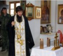 Память погибших воинов-освободителей Сахалина и Курил почтили в православном храме