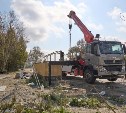 На смену контейнерам пришел мобильный сбор: территорию на улице Котиковой освободили от старой площадки ТКО