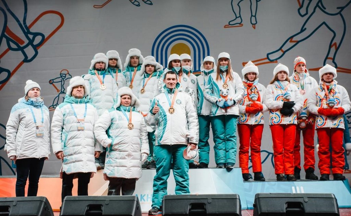 Двукратная олимпийская чемпионка по биатлону наградила победителей «Детей Азии»