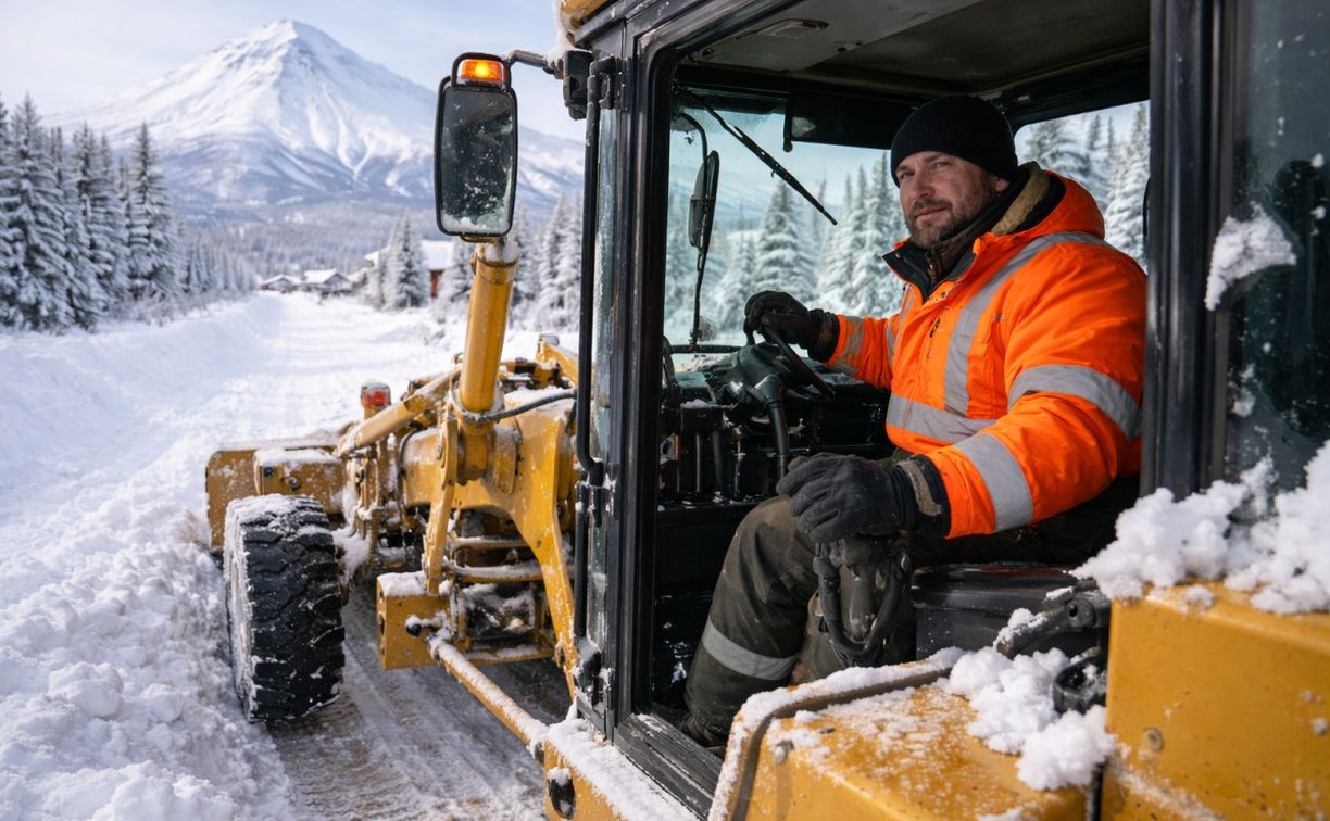Машинистам грейдеров на Камчатке предлагают зарплаты от 250 тысяч рублей