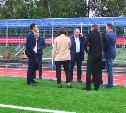 Специалисты Российского футбольного союза проинспектировали качество газона на стадионе "Космос"