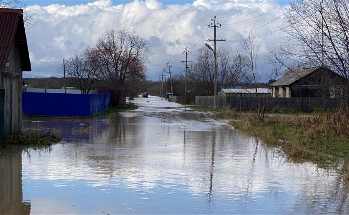 МЧС: подъем уровня воды в реках Смирныховского района прекратился