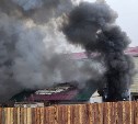 Автобокс загорелся в Стародубском