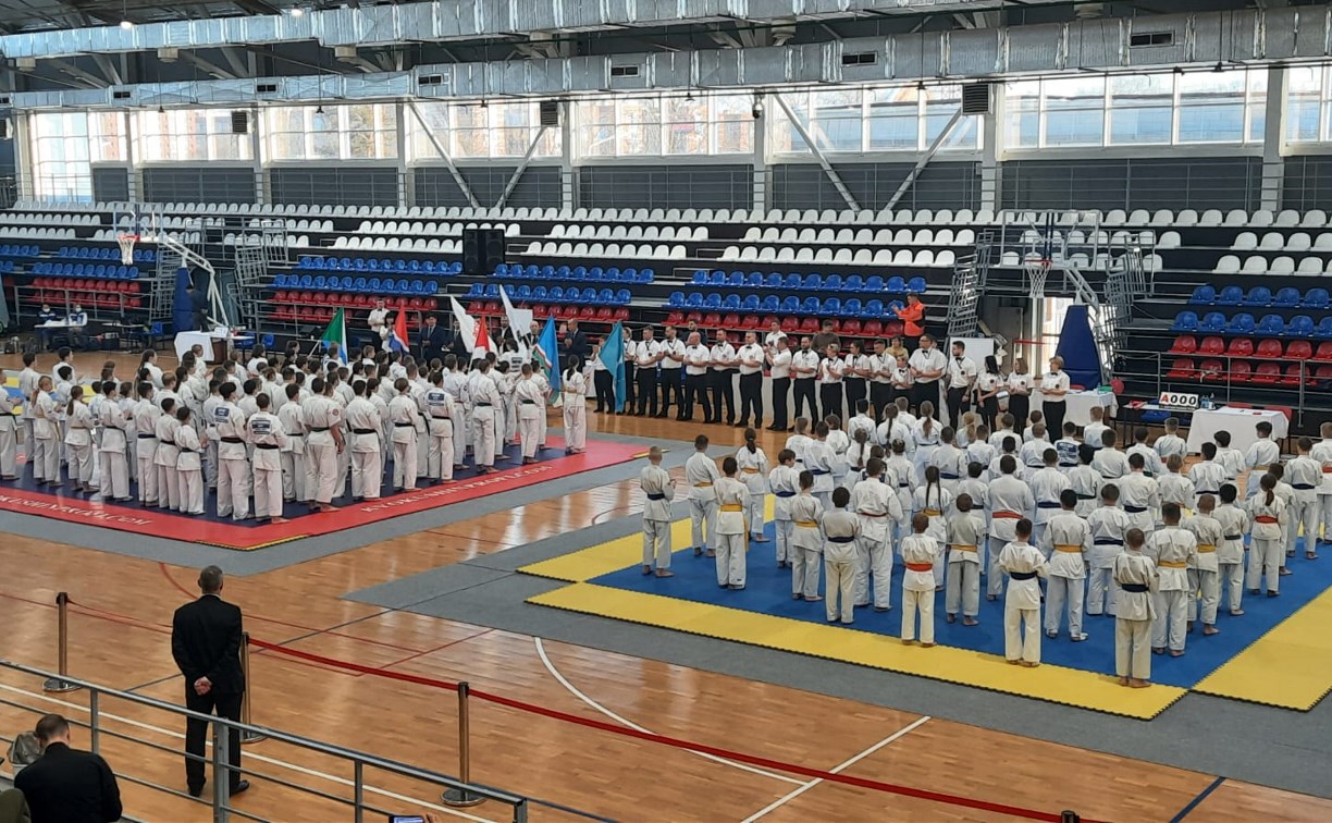 Сахалинские бойцы завоевали семь медалей на дальневосточных соревнованиях по киокушин