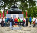 420 километров в пути: участники велопробега "Огонь Победы" доехали до Долинска и движутся к финишу