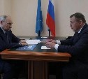 Владимир Путин и Валерий Лимаренко обсудили вопрос повышения рождаемости в Сахалинской области