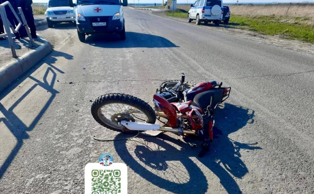 Мотоциклист разбился насмерть на Сахалине