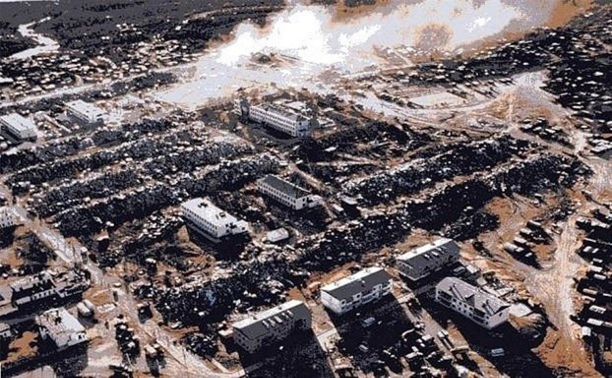Землетрясение на сахалине 1995 до и после фото