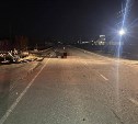Жуткое ДТП на Сахалине: универсал наехал на лежащего на дороге человека