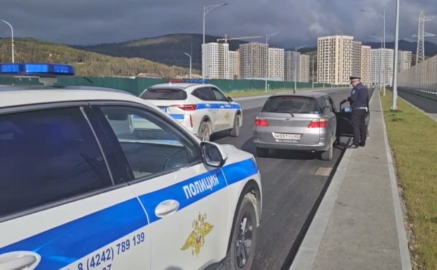 Во время рейда ГАИ на Сахалине удалось найти троих граждан, находящихся в федеральном розыске