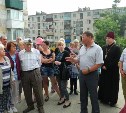 Митинг по защите сквера в Холмске посетил мэр портового города