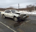 Несколько автомобилей столкнулись на автодороге Южно-Сахалинск-Троицкое