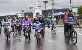 В Южно-Сахалинске прошёл большой велопарад