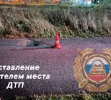 Неизвестный водитель сбил пешехода в Поронайске и скрылся с места ДТП