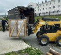 На Сахалин доставили новое оборудование для масштабной мультимедийной выставки