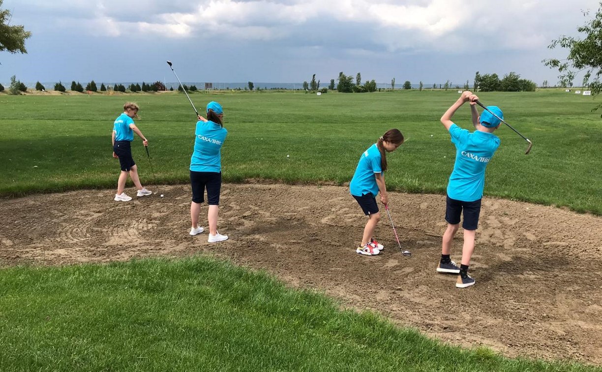 Сахалинские школьники стали лучшими на всероссийских соревнованиях по гольфу 