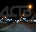 В Южно-Сахалинске водитель решил "покрутить жучка" прямо на дороге