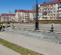 До 15 мая в Южно-Сахалинске устранят все разрытия, которые устроили при прокладке коммуникаций 