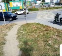 Пенсионерка в Корсакове сбила мопедиста без прав  
