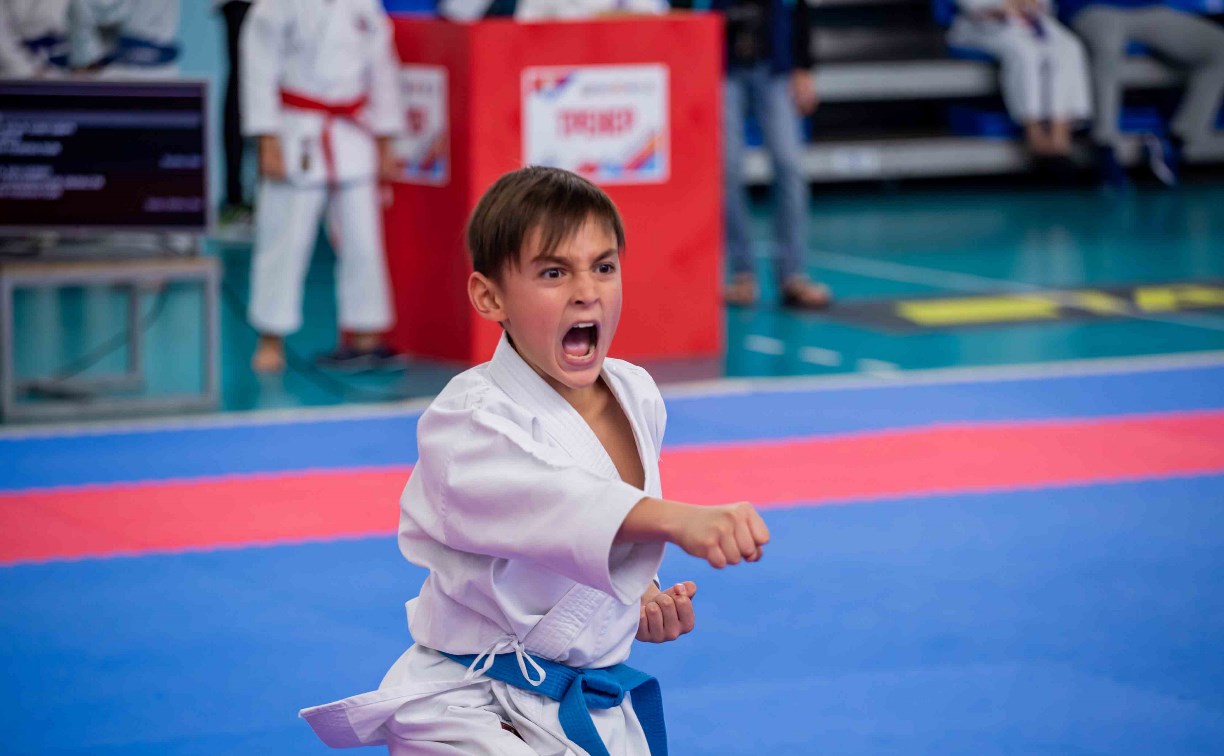 Международные соревнования по олимпийскому каратэ прошли в Южно-Сахалинске