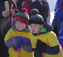 Соревнования по хоккею детсадовской семейной лиги прошли в Южно-Сахалинске