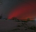 Сахалинцы запечатлели необычное явление, похожее на северное сияние
