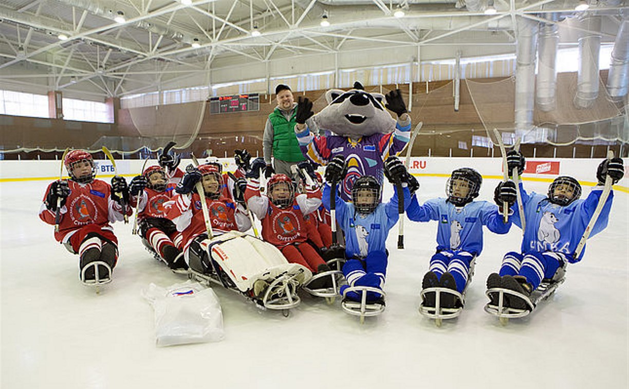 Первая детская команда по слэдж-хоккею появится на Сахалине