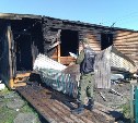 Пожилая женщина погибла при пожаре на Сахалине