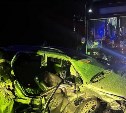 Пострадавшего несли до скорой: появились новые кадры с места ДТП в Анивском районе