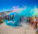 Участники фестиваля красок Холи-2016 на анивском пляже могут выиграть катание на водных аттракционах