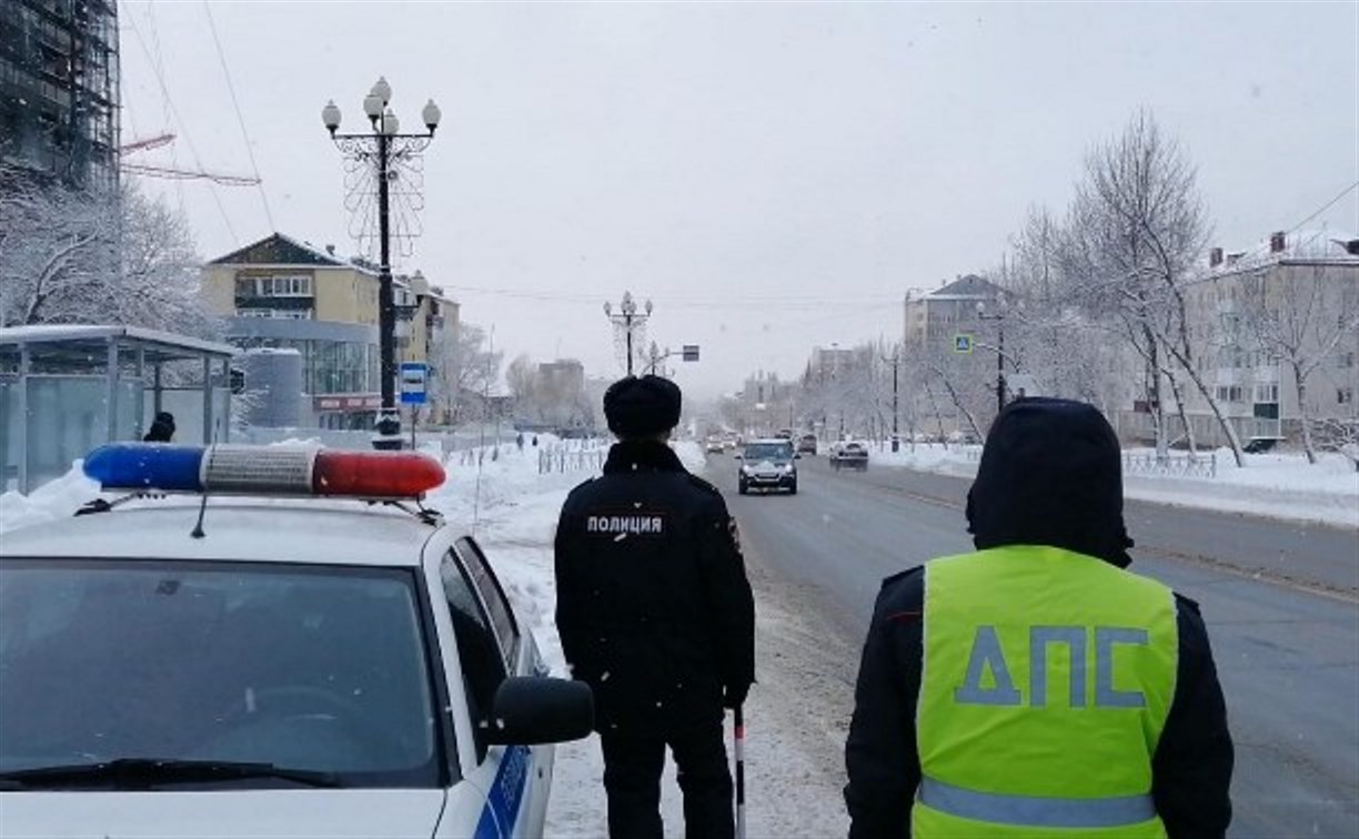 Сотрудники ГИБДД в Южно-Сахалинске обнаружили в авто подозрительного  пассажира - Новости Сахалинской области - astv.ru