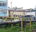 Лестничный переход испытывает жителей Анивы на прочность