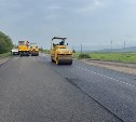 Участок региональной трассы от СУР до Ольховки заасфальтировали в Углегорском районе 