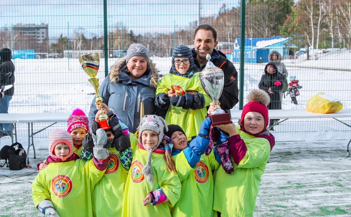 "Солнышко" второй раз победило в сахалинской семейной спортивной лиге