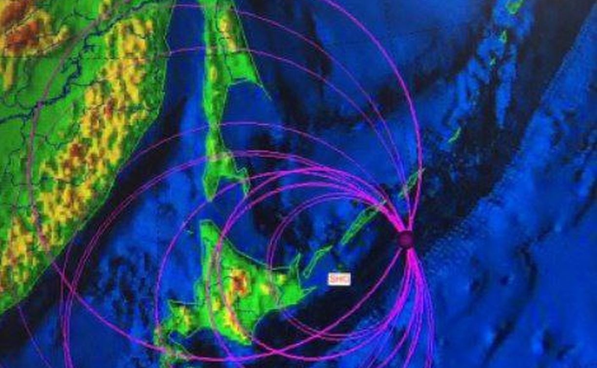 Землетрясение магнитудой 5,1 произошло у берегов  Курил