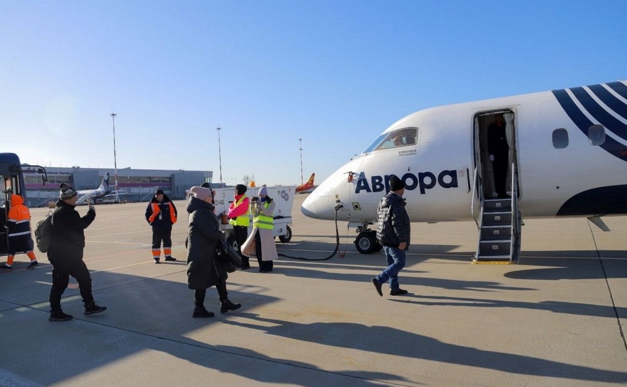 Авиакомпания "Аврора": Курильск и Владивосток соединил новый авиарейс