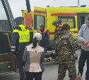 "Было много крови": рейсовый автобус сбил мужчину на пешеходном переходе в Южно-Сахалинске