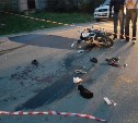 Два человека пострадали при столкновении легкового автомобиля и мотоцикла в Южно-Сахалинске