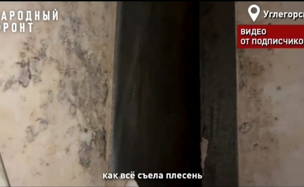 В Углегорске сирота несколько лет живёт в заросшей плесенью квартире