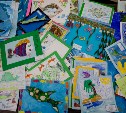 Посмотреть на рисунки и аппликации смогут сахалинцы на фестивале "Остров-рыба"
