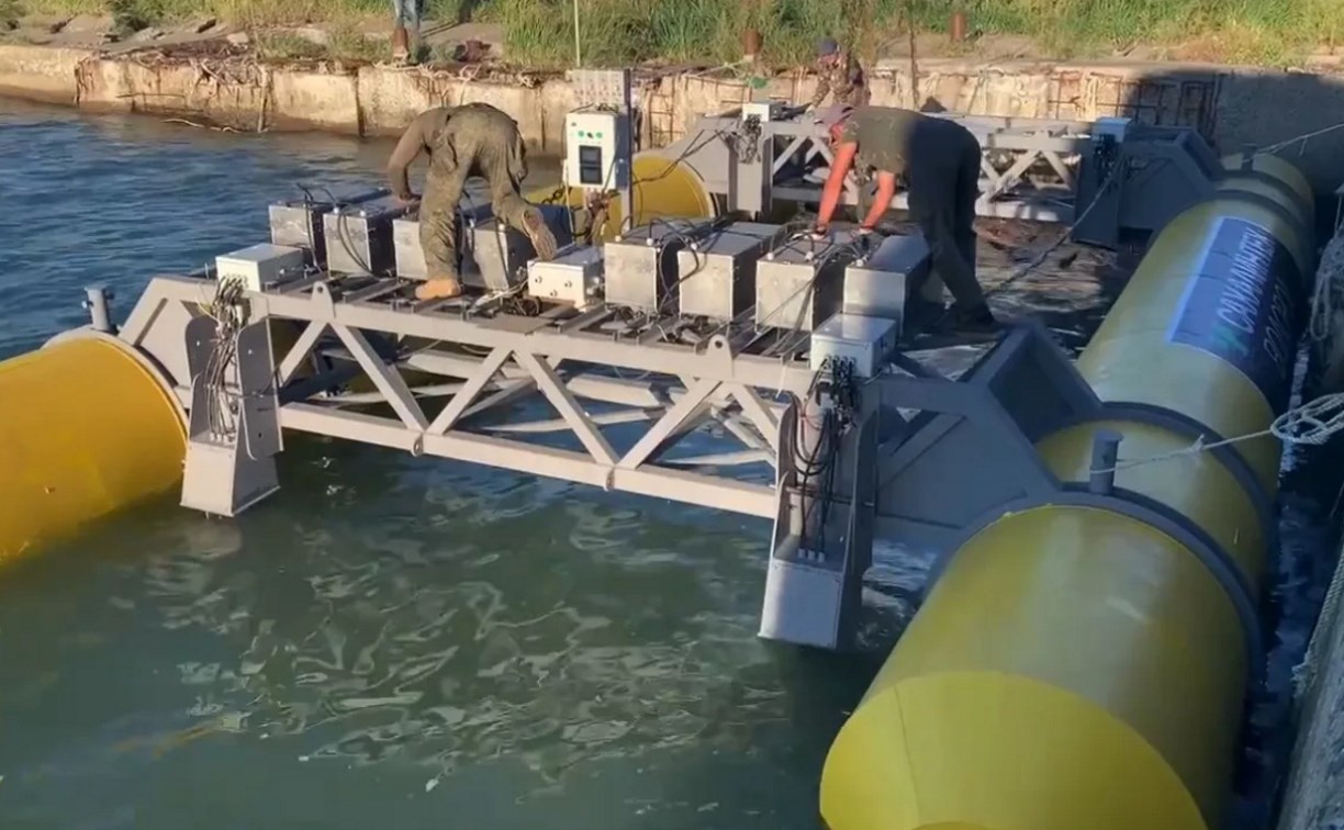 На Сахалине испытали первый в России прототип безэкипажного водородного судна